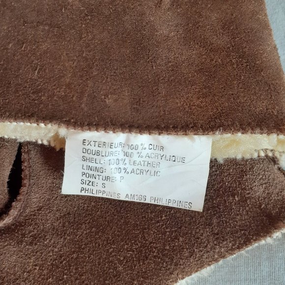 Brown suede gloves - Picture 5 of 7